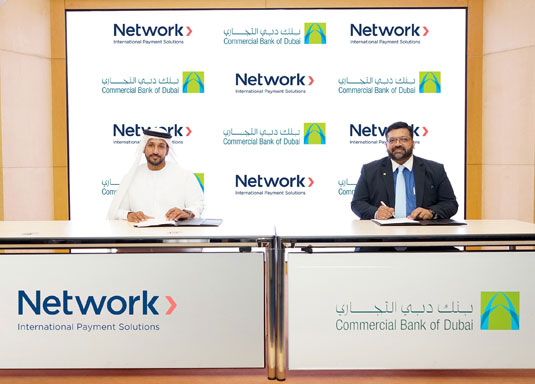 Commercial Bank of Dubai partners with Network International to offer Merchant Business Loan against 
Point of Sales Receivables
