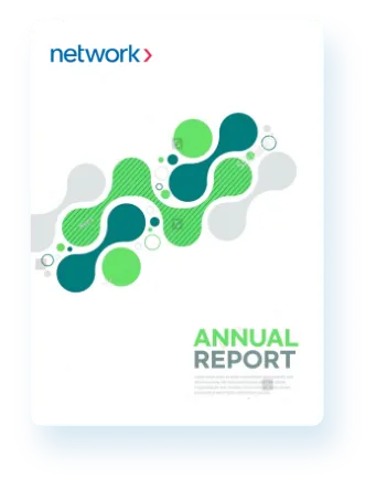 An image featuring various visuals representing the annual report.